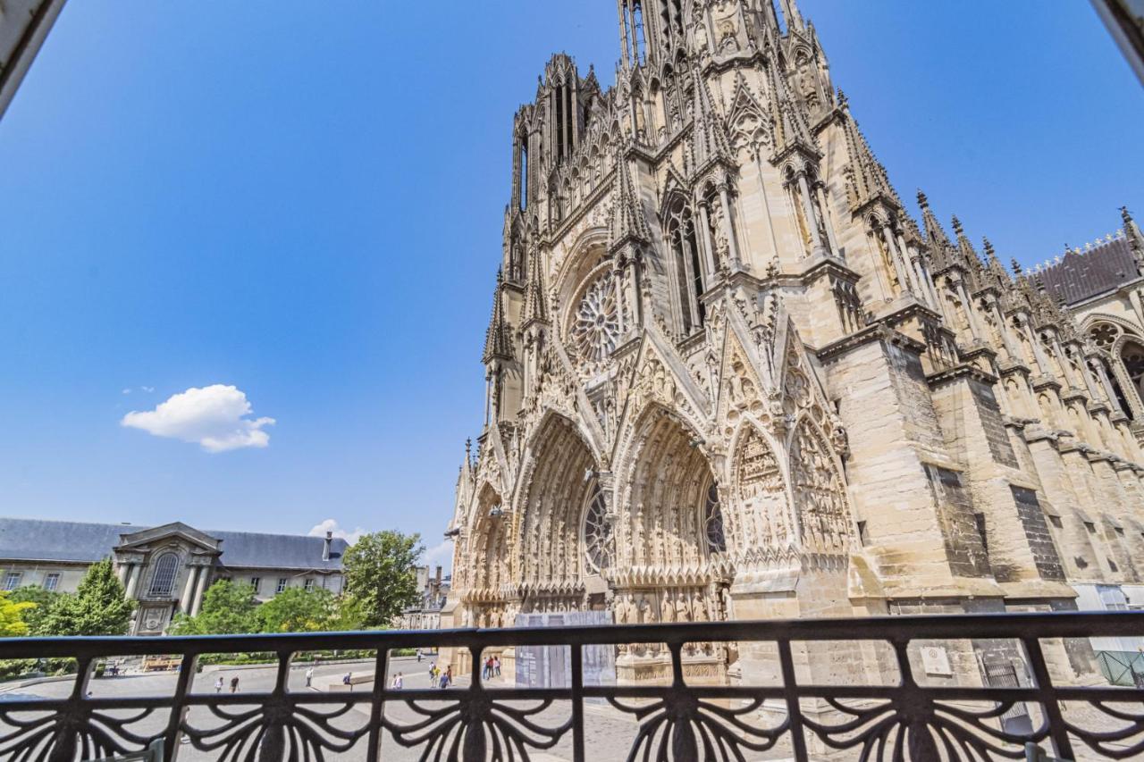 Au Pied De La Cathedrale #Vuemagique Apartment Reims Exterior foto